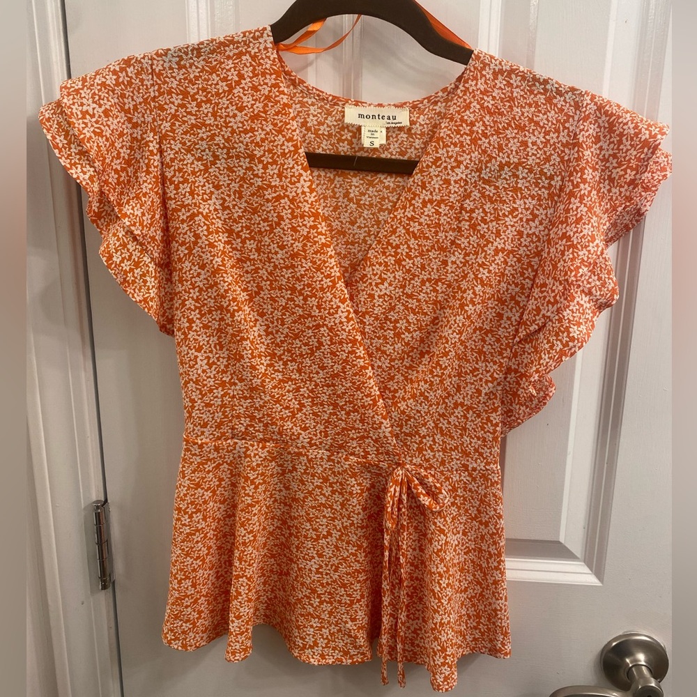 Patterned Spring Blouse